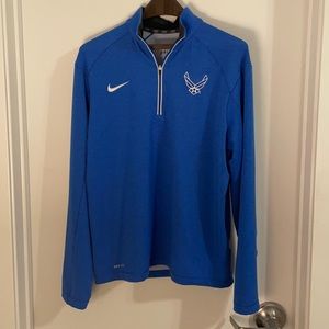 Nike Air Force Dri-Fit Quarter Zip Shirt